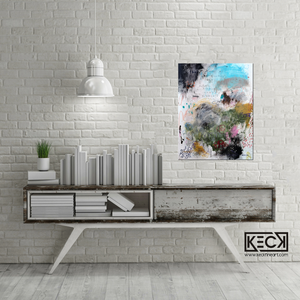 
                
                    Load image into Gallery viewer, #032003 &amp;lt;BR&amp;gt; Abstract Canvas Art Print  &amp;lt;br&amp;gt;Title:  You
                
            