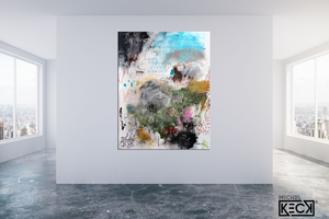 
                
                    Load image into Gallery viewer, Abstract Canvas Art Print &amp;lt;br&amp;gt;2020 Collection &amp;lt;br&amp;gt;Title:  you&amp;lt;br&amp;gt; Michel Keck
                
            