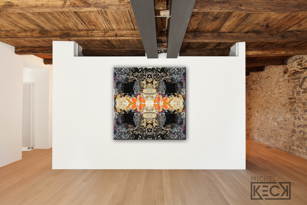 
                
                    Load image into Gallery viewer, #DCRS1-50 &amp;lt;br&amp;gt; Echo Collection  &amp;lt;br&amp;gt; Abstract Art Canvas Print
                
            