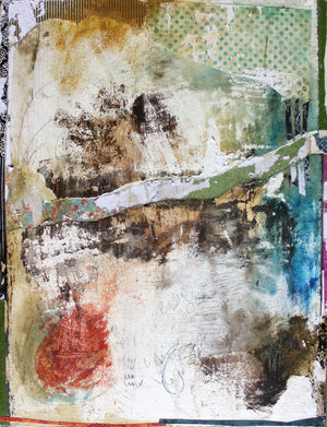 
                
                    Load image into Gallery viewer, #081604 &amp;lt;br&amp;gt; &amp;quot;It Don&amp;#39;t Hurt Like It Used To&amp;quot; &amp;lt;br&amp;gt; Original Mixed Media on wood
                
            